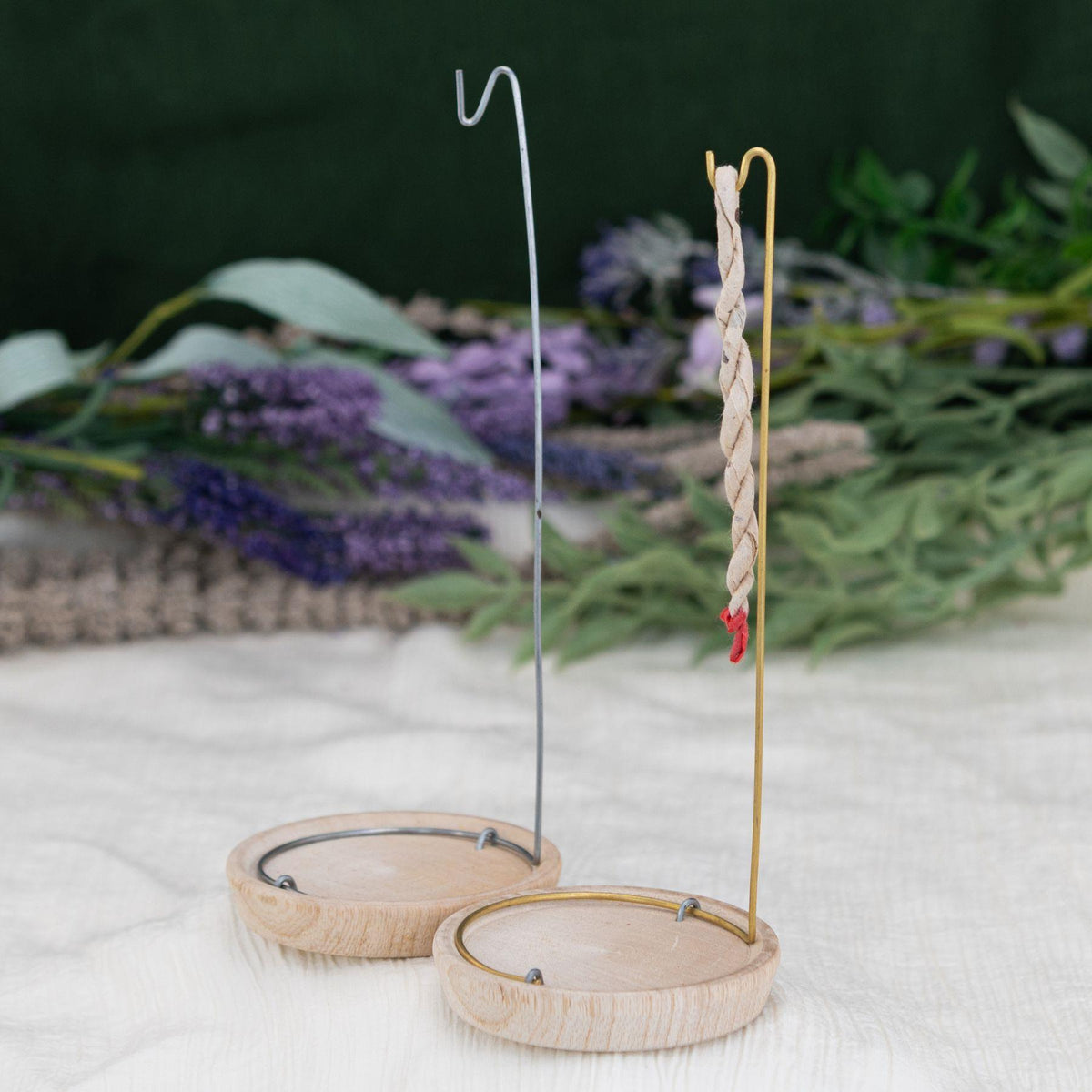 Wood Rope Incense Burner