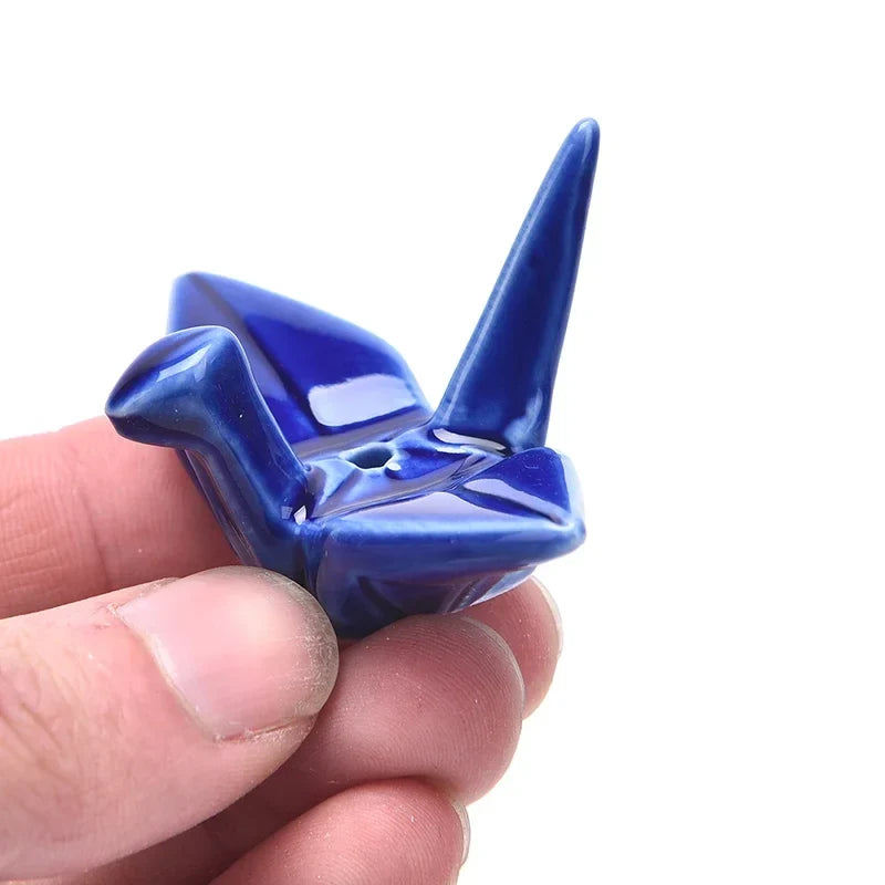 Paper Crane Incense Stand