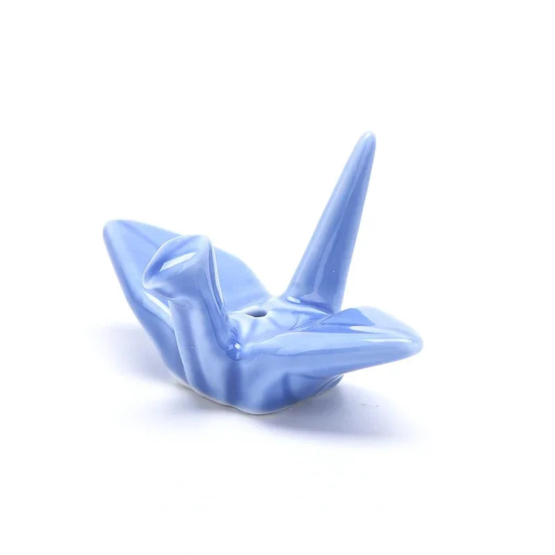 Paper Crane Incense Stand