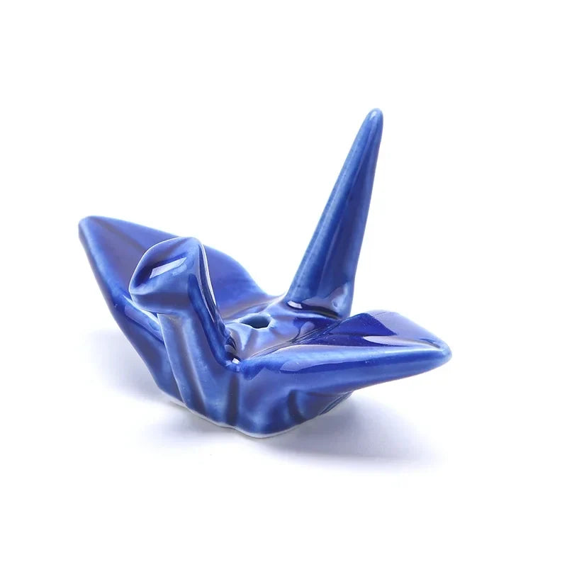 Paper Crane Incense Stand
