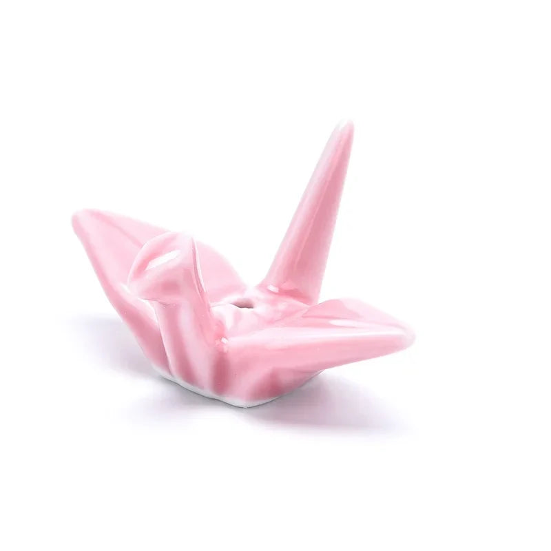 Paper Crane Incense Stand