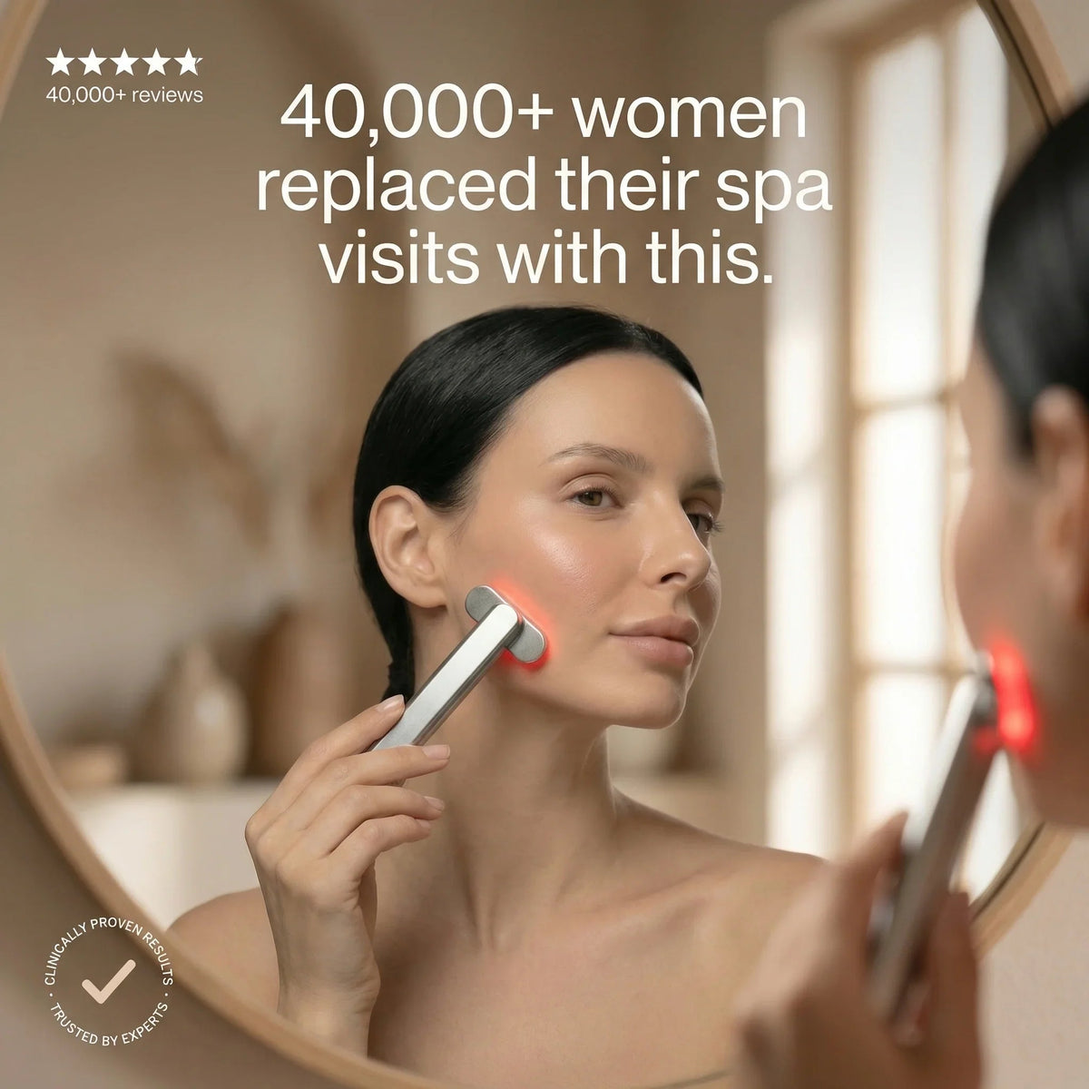 Red Light Face Wand