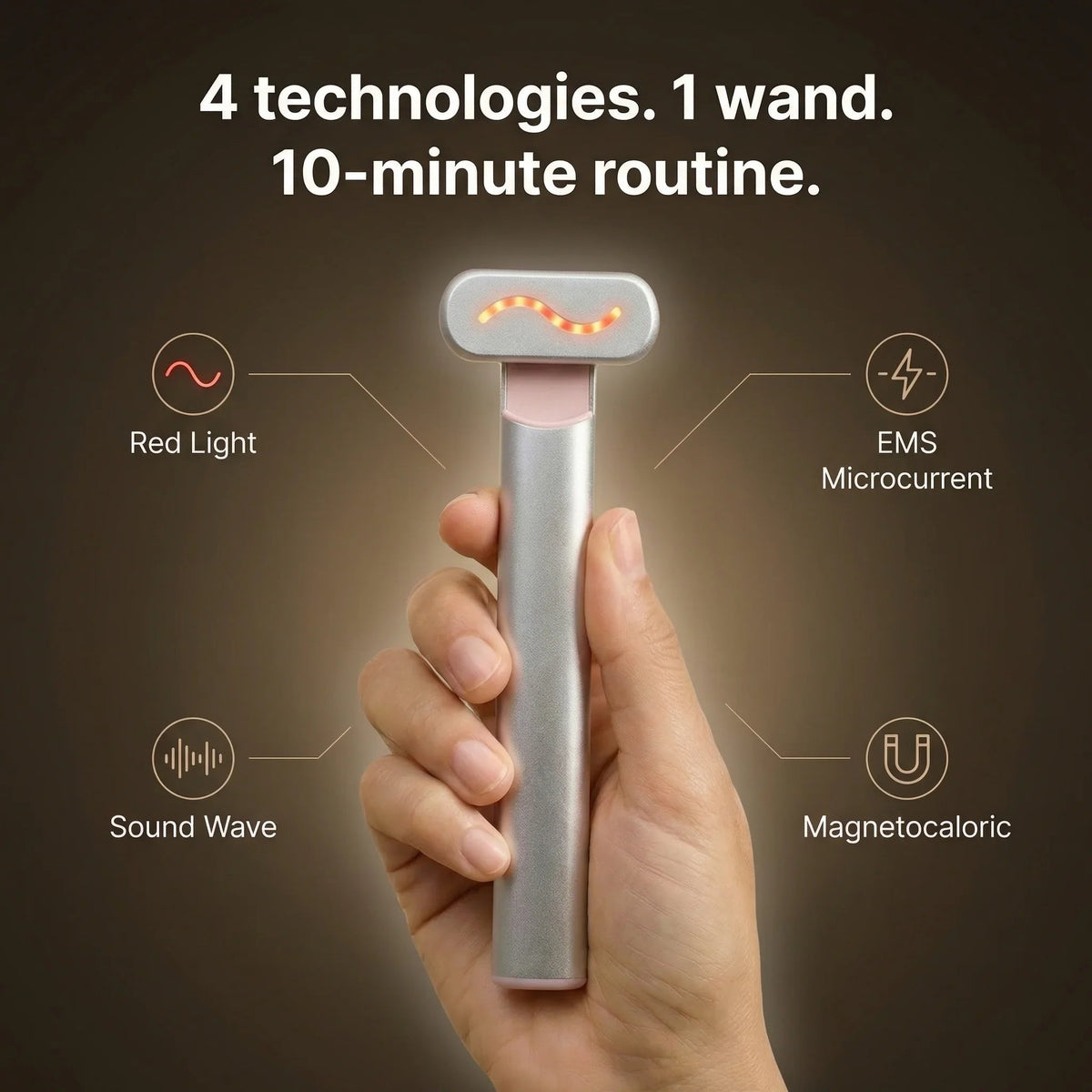 Red Light Face Wand